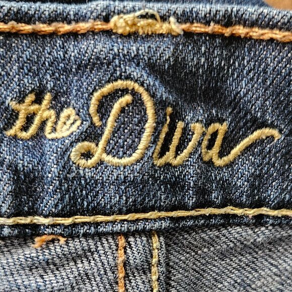 Old Navy The Diva Jeans 8 Blue - Picture 4 of 7